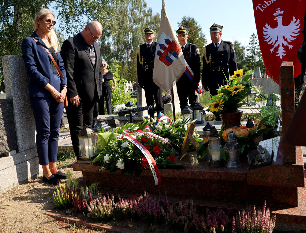 Upamiętniliśmy powstańca śląskiego dr. Michała Grobelskiego w ramach akcji „Wszyscy jesteśmy ze Śląska!”. Fot.: IPN Dariusz Ganczar