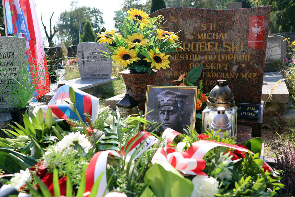 Upamiętniliśmy powstańca śląskiego dr. Michała Grobelskiego w ramach akcji „Wszyscy jesteśmy ze Śląska!”. Fot.: IPN Dariusz Ganczar