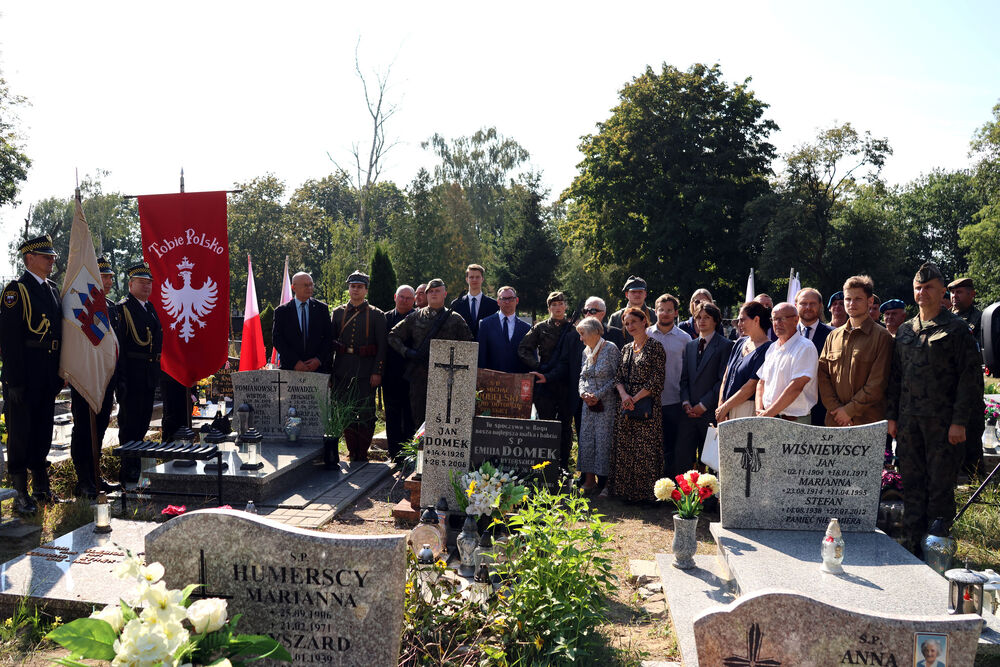 Upamiętniliśmy powstańca śląskiego dr. Michała Grobelskiego w ramach akcji „Wszyscy jesteśmy ze Śląska!”. Fot.: IPN Dariusz Ganczar