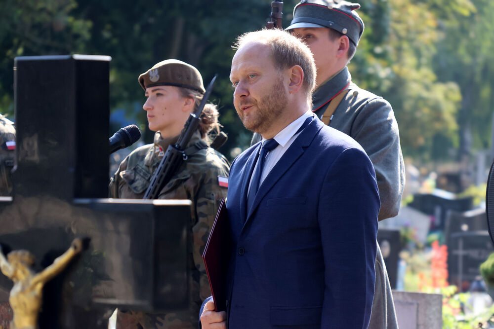Upamiętniliśmy powstańca śląskiego dr. Michała Grobelskiego w ramach akcji „Wszyscy jesteśmy ze Śląska!”. Fot.: IPN Dariusz Ganczar