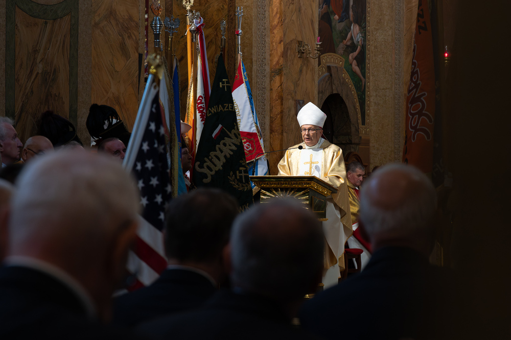 45. rocznica podpisania Porozumienia Katowickiego – Dąbrowa Górnicza. Fot.: IPN Krzysztof Łojko