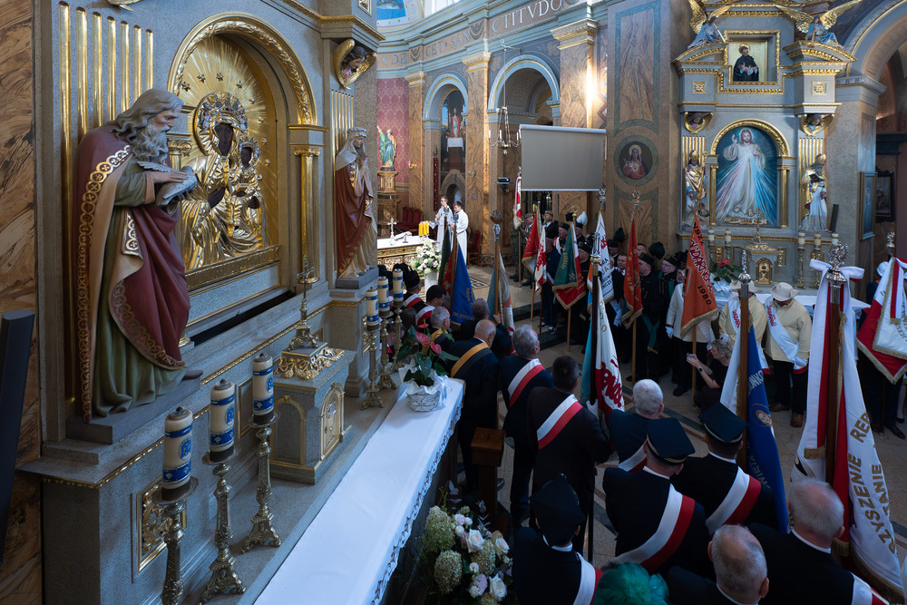 45. rocznica podpisania Porozumienia Katowickiego – Dąbrowa Górnicza. Fot.: IPN Krzysztof Łojko