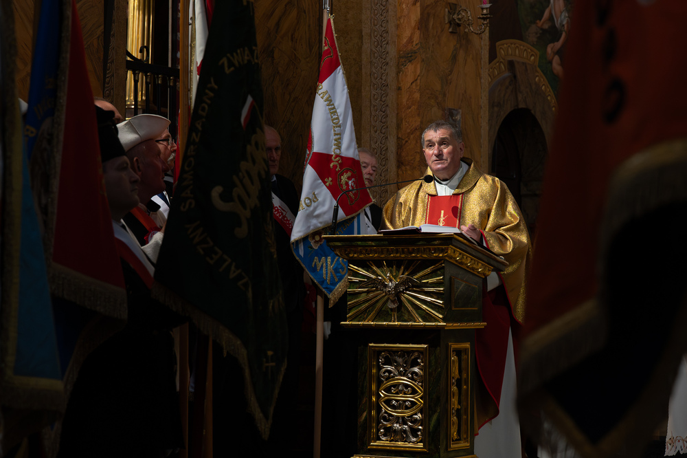 45. rocznica podpisania Porozumienia Katowickiego – Dąbrowa Górnicza. Fot.: IPN Krzysztof Łojko