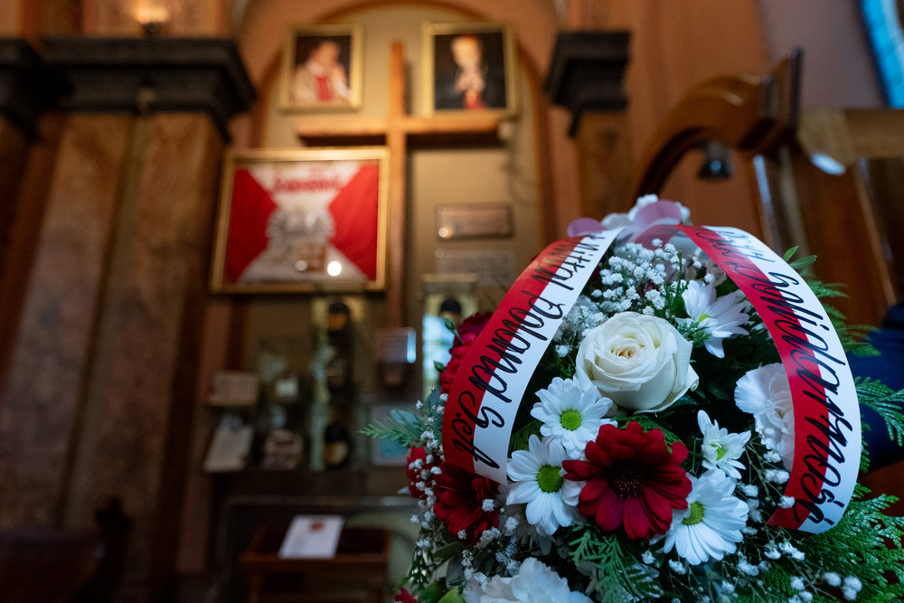 45. rocznica podpisania Porozumienia Katowickiego – Dąbrowa Górnicza. Fot.: IPN Krzysztof Łojko