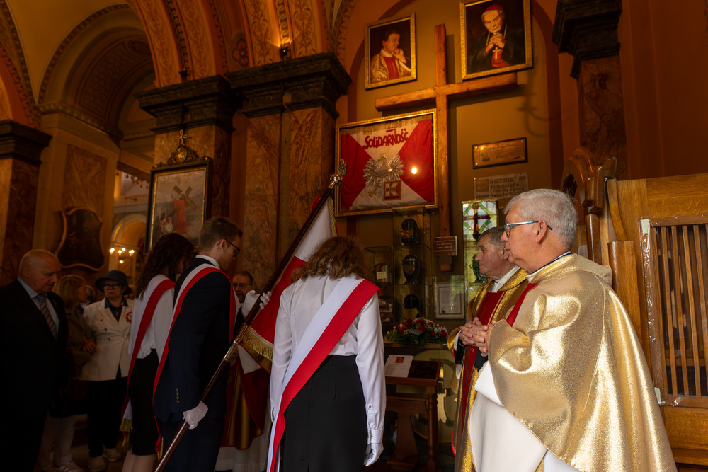 45. rocznica podpisania Porozumienia Katowickiego – Dąbrowa Górnicza. Fot.: IPN Krzysztof Łojko