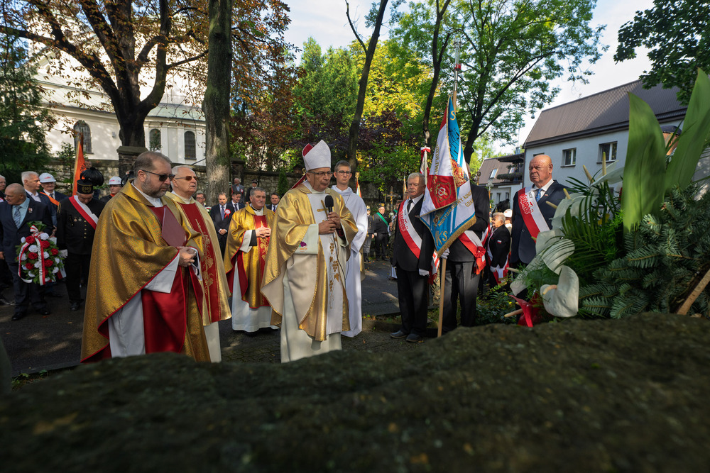 45. rocznica podpisania Porozumienia Katowickiego – Dąbrowa Górnicza. Fot.: IPN Krzysztof Łojko