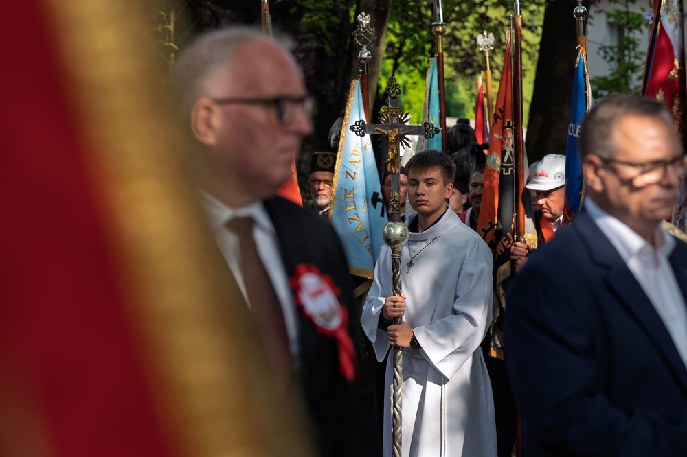 45. rocznica podpisania Porozumienia Katowickiego – Dąbrowa Górnicza. Fot.: IPN Krzysztof Łojko