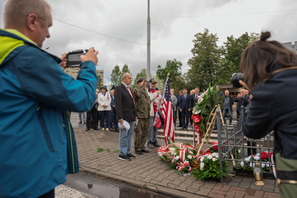 45. rocznica podpisania Porozumienia Katowickiego – Dąbrowa Górnicza. Fot.: IPN Krzysztof Łojko