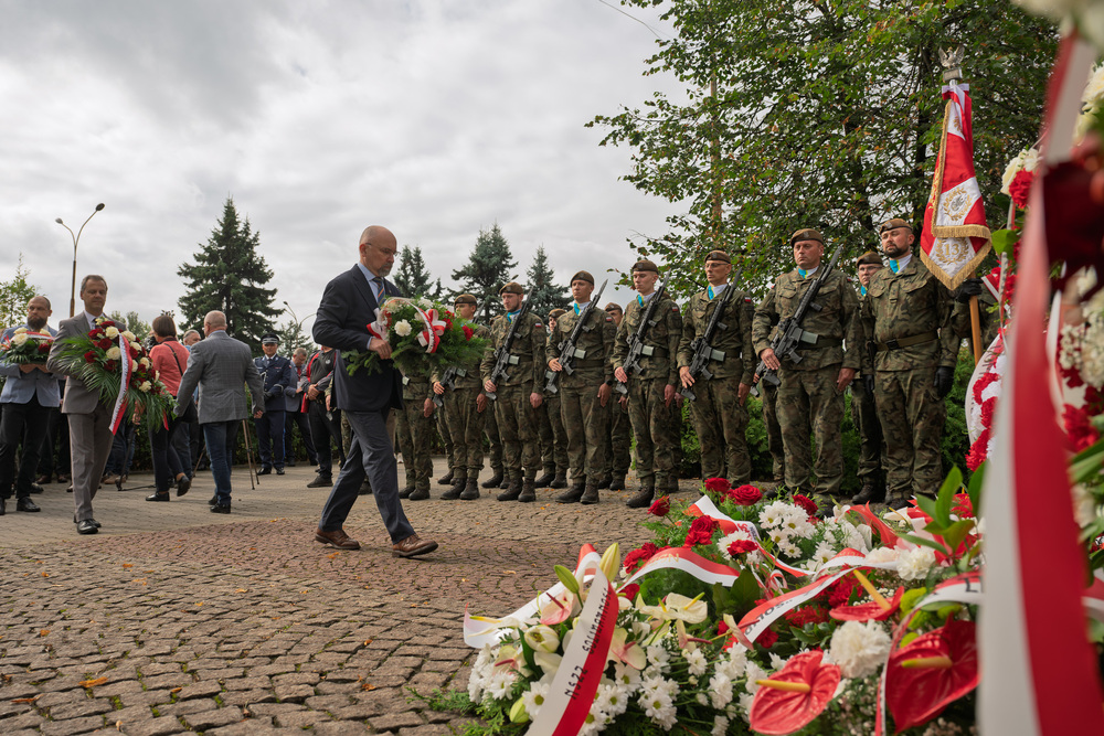 45. rocznica podpisania Porozumienia Katowickiego – Dąbrowa Górnicza. Fot.: IPN Krzysztof Łojko