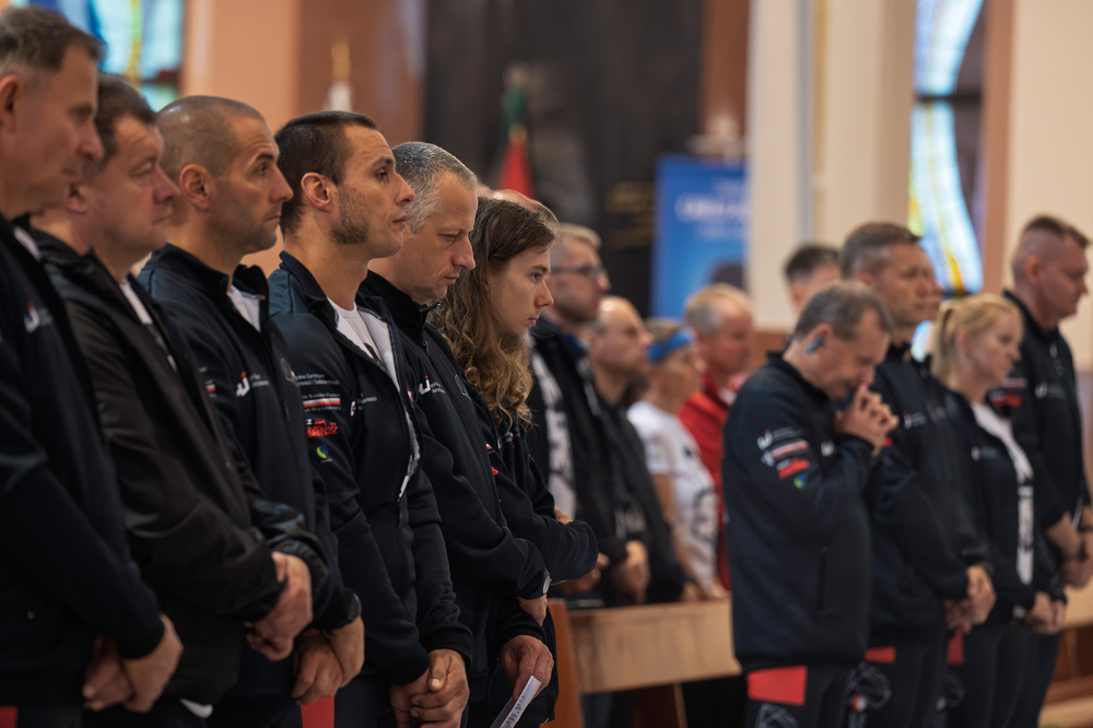 XX Bieg pamięci ku czci męczenników stanu wojennego – Katowice – Warszawa. Fot.: IPN Krzysztof Łojko