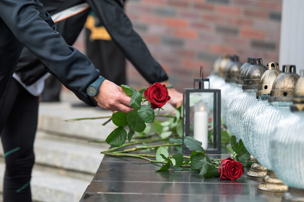 XX Bieg pamięci ku czci męczenników stanu wojennego – Katowice – Warszawa. Fot.: IPN Krzysztof Łojko