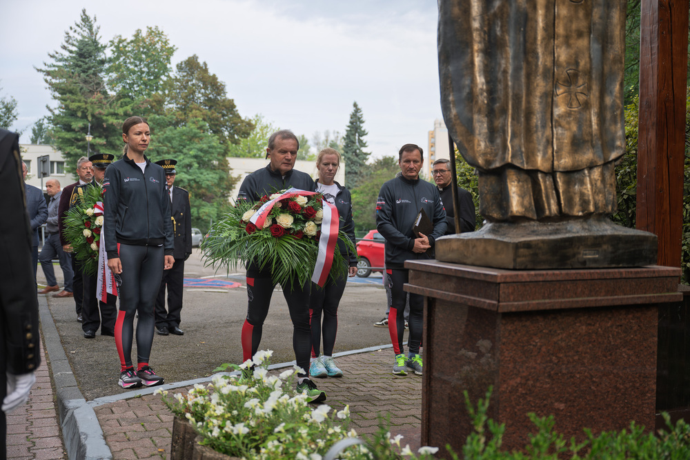 XX Bieg pamięci ku czci męczenników stanu wojennego – Katowice – Warszawa. Fot.: IPN Krzysztof Łojko