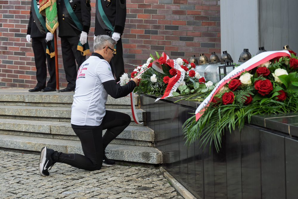 XX Bieg pamięci ku czci męczenników stanu wojennego – Katowice – Warszawa. Fot.: IPN Krzysztof Łojko