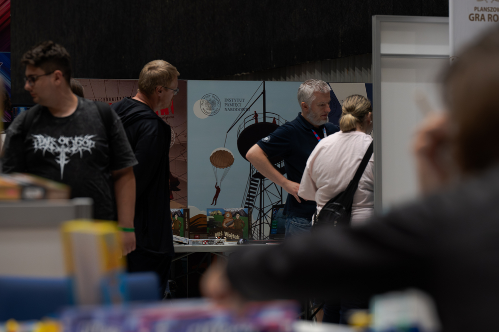 Instytut Pamięci Narodowej na Planszówkach w Spodku 2025. Fot. Krzysztof Łojko