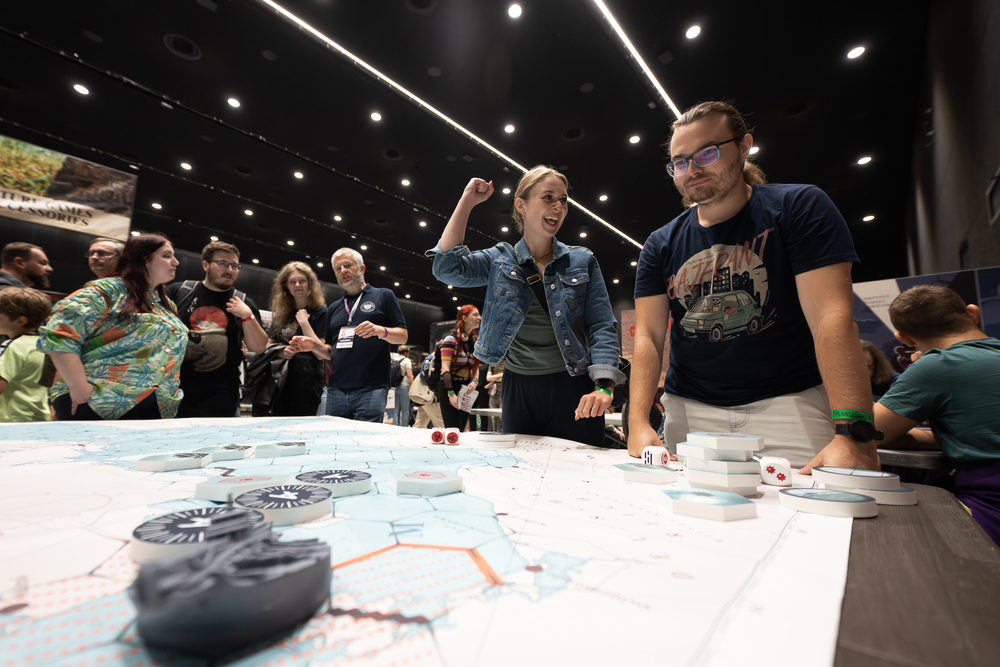 Instytut Pamięci Narodowej na Planszówkach w Spodku 2025. Fot. Krzysztof Łojko