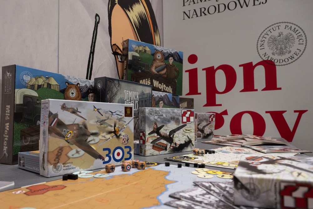 Instytut Pamięci Narodowej na Planszówkach w Spodku 2025. Fot. Krzysztof Łojko