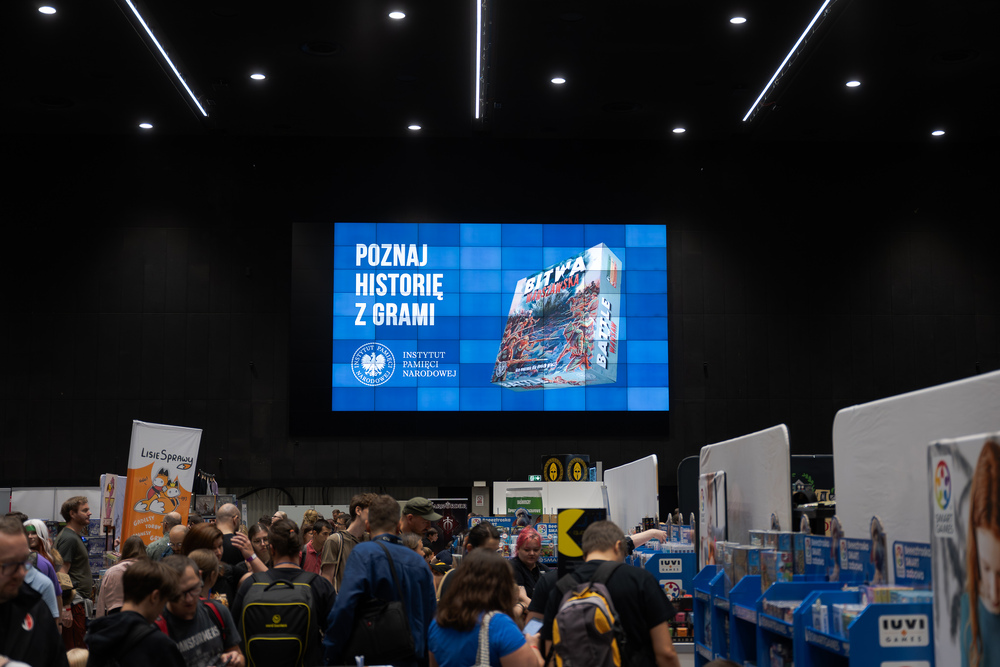 Instytut Pamięci Narodowej na Planszówkach w Spodku 2025. Fot. Krzysztof Łojko