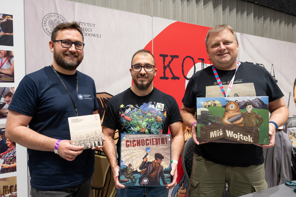 Instytut Pamięci Narodowej na Planszówkach w Spodku 2025. Fot. Krzysztof Łojko