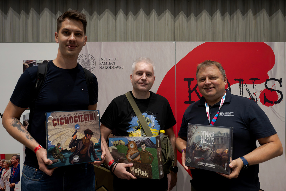 Instytut Pamięci Narodowej na Planszówkach w Spodku 2025. Fot. Krzysztof Łojko