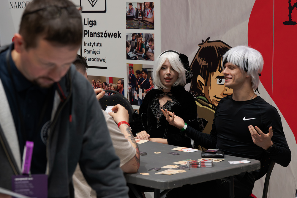 Instytut Pamięci Narodowej na Planszówkach w Spodku 2025. Fot. Krzysztof Łojko