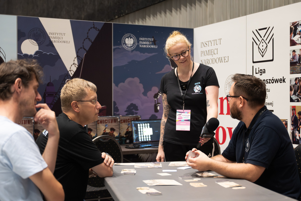 Instytut Pamięci Narodowej na Planszówkach w Spodku 2025. Fot. Krzysztof Łojko