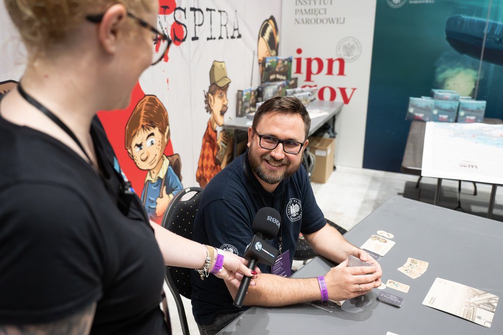 Instytut Pamięci Narodowej na Planszówkach w Spodku 2025. Fot. Krzysztof Łojko