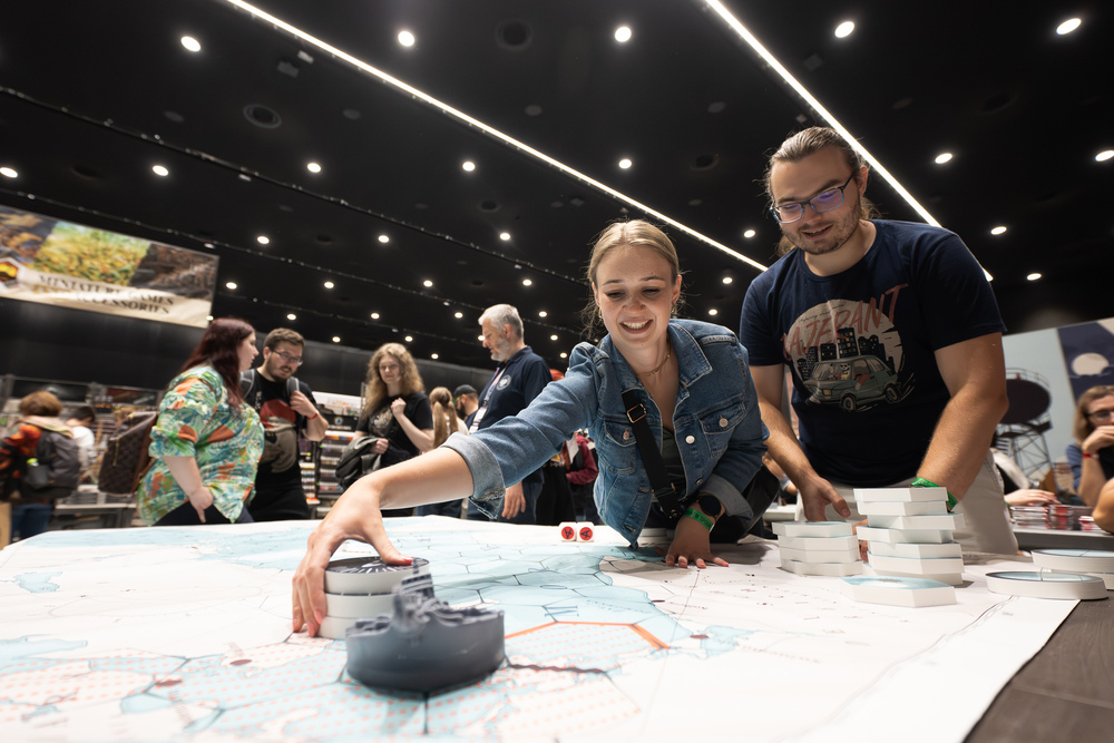 Instytut Pamięci Narodowej na Planszówkach w Spodku 2025. Fot. Krzysztof Łojko