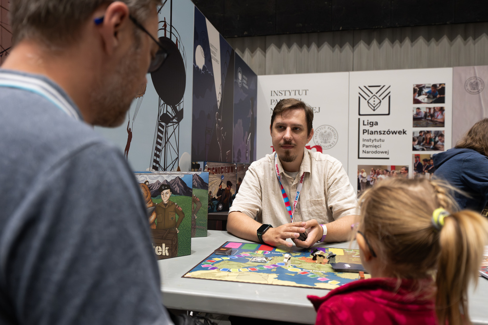 Instytut Pamięci Narodowej na Planszówkach w Spodku 2025. Fot. Krzysztof Łojko