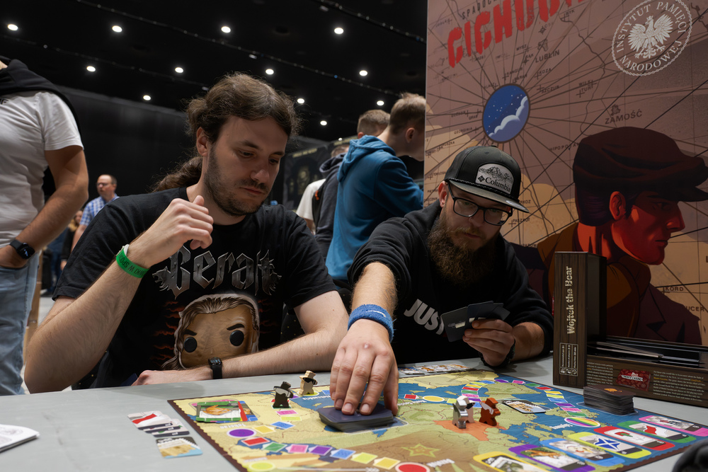 Instytut Pamięci Narodowej na Planszówkach w Spodku 2025. Fot. Krzysztof Łojko