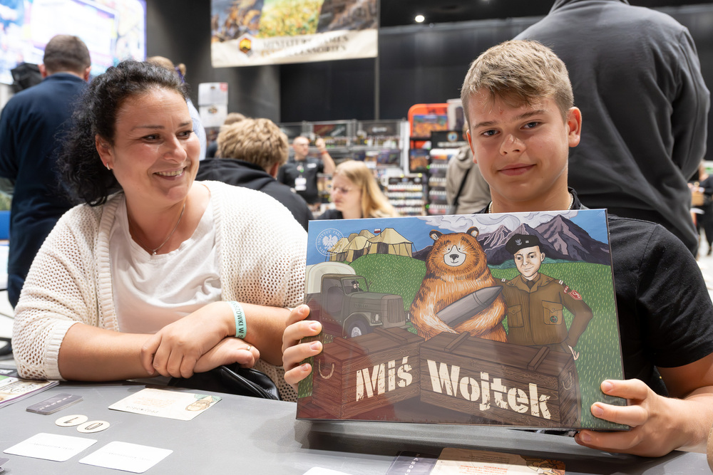 Instytut Pamięci Narodowej na Planszówkach w Spodku 2025. Fot. Krzysztof Łojko