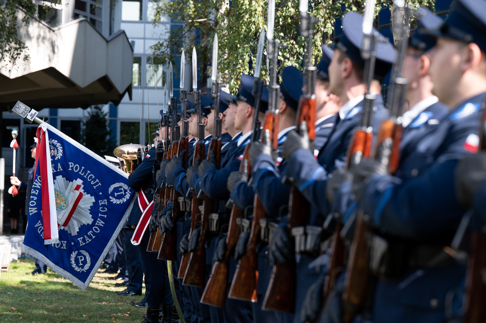 Uroczystość pamięci w Katowicach – 86. rocznica wybuchu II wojny światowej. Fot.: IPN Krzysztof Łojko