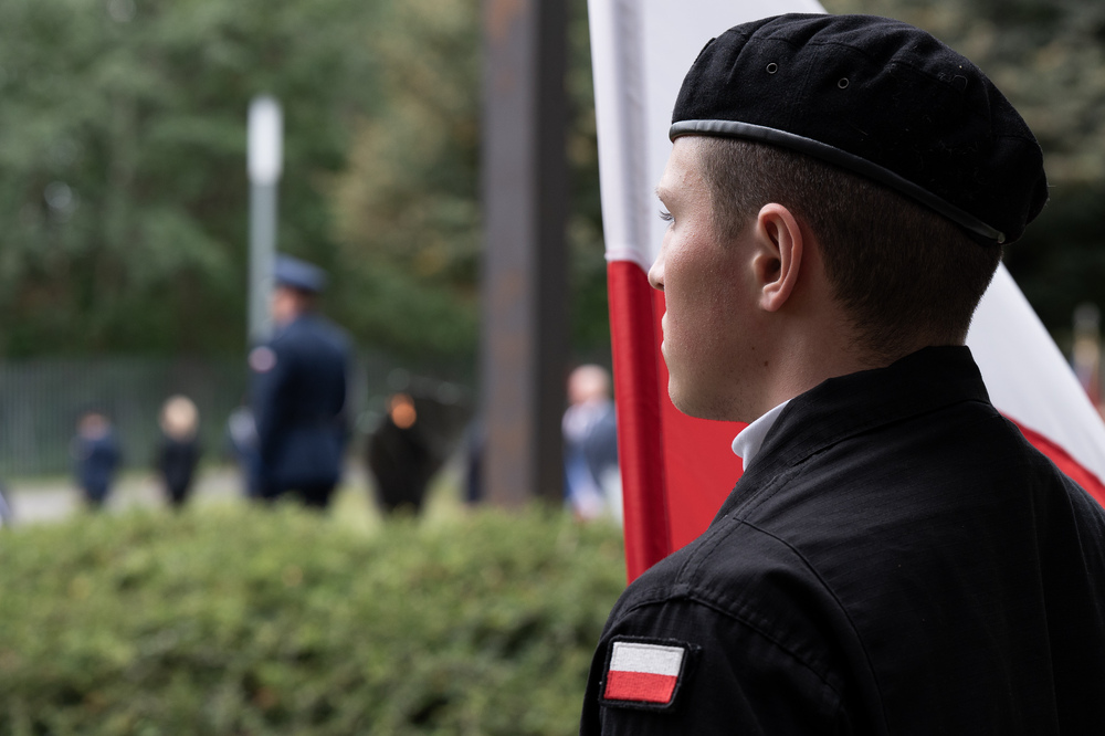 Uroczystość pamięci w Katowicach – 86. rocznica wybuchu II wojny światowej. Fot.: IPN Krzysztof Łojko