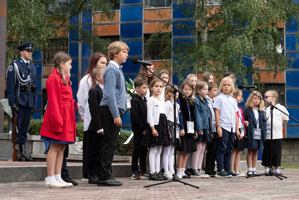 Uroczystość pamięci w Katowicach – 86. rocznica wybuchu II wojny światowej. Fot.: IPN Krzysztof Łojko