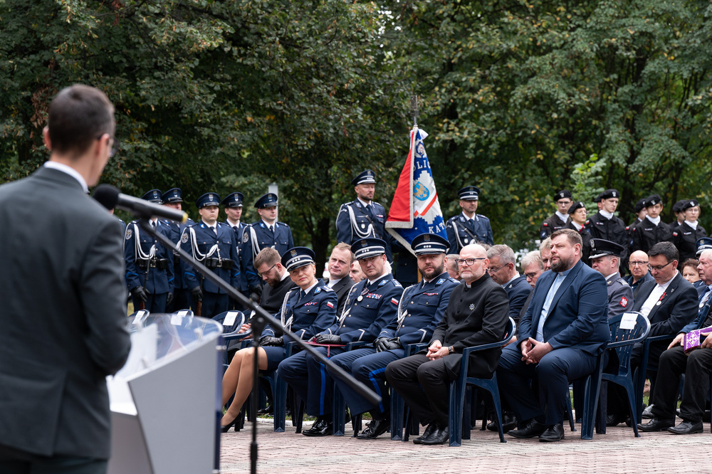 Uroczystość pamięci w Katowicach – 86. rocznica wybuchu II wojny światowej. Fot.: IPN Krzysztof Łojko