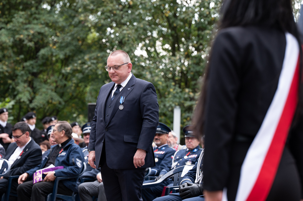 Uroczystość pamięci w Katowicach – 86. rocznica wybuchu II wojny światowej. Fot.: IPN Krzysztof Łojko