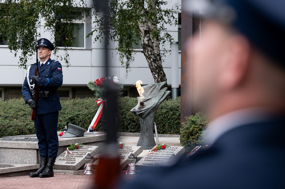 Uroczystość pamięci w Katowicach – 86. rocznica wybuchu II wojny światowej. Fot.: IPN Krzysztof Łojko