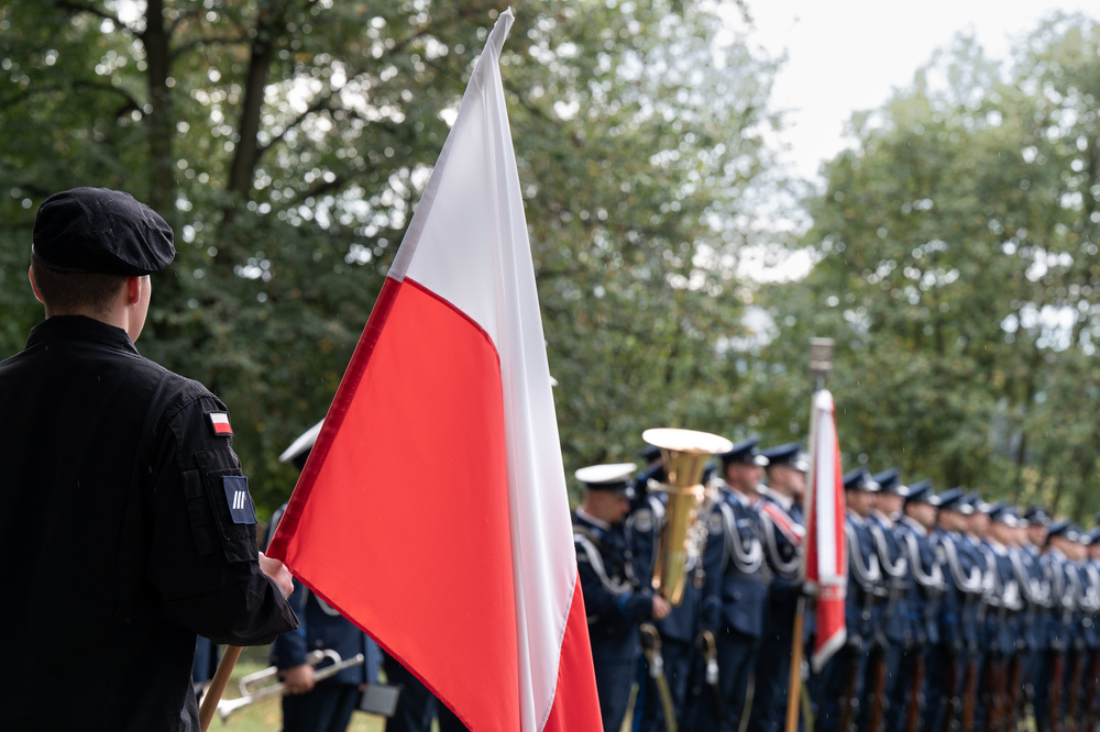 Uroczystość pamięci w Katowicach – 86. rocznica wybuchu II wojny światowej. Fot.: IPN Krzysztof Łojko