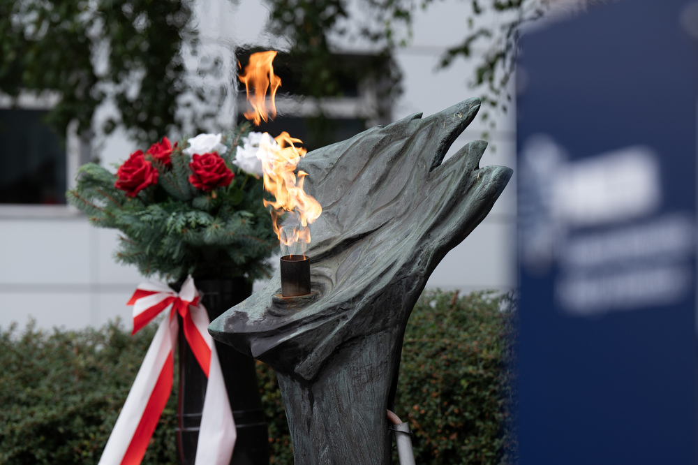 Uroczystość pamięci w Katowicach – 86. rocznica wybuchu II wojny światowej. Fot.: IPN Krzysztof Łojko