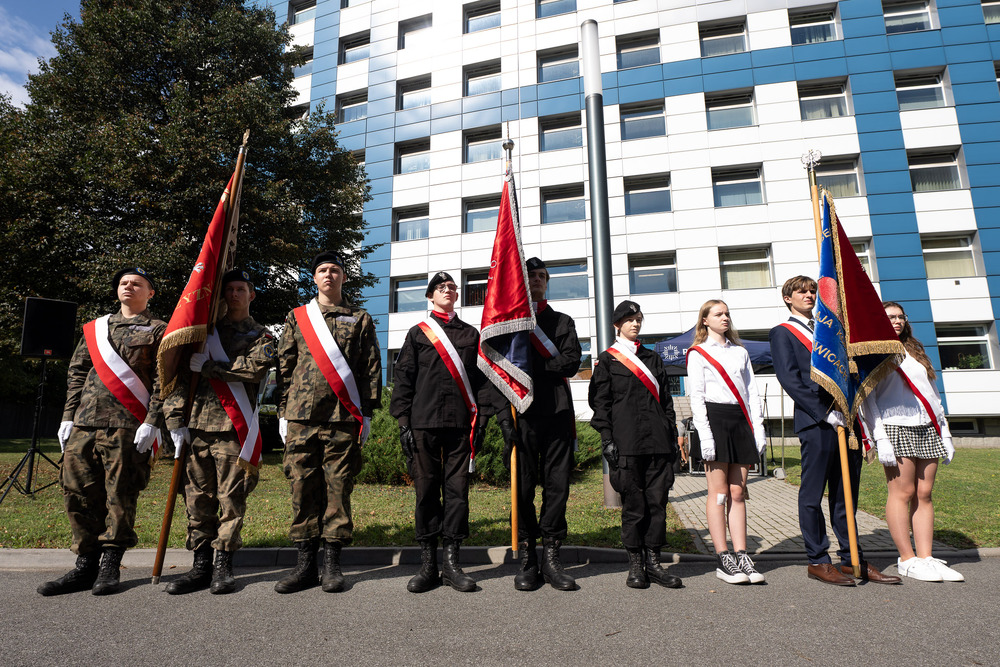 Uroczystość pamięci w Katowicach – 86. rocznica wybuchu II wojny światowej. Fot.: IPN Krzysztof Łojko