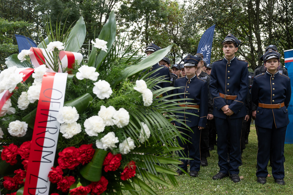 Uroczystość pamięci w Katowicach – 86. rocznica wybuchu II wojny światowej. Fot.: IPN Krzysztof Łojko
