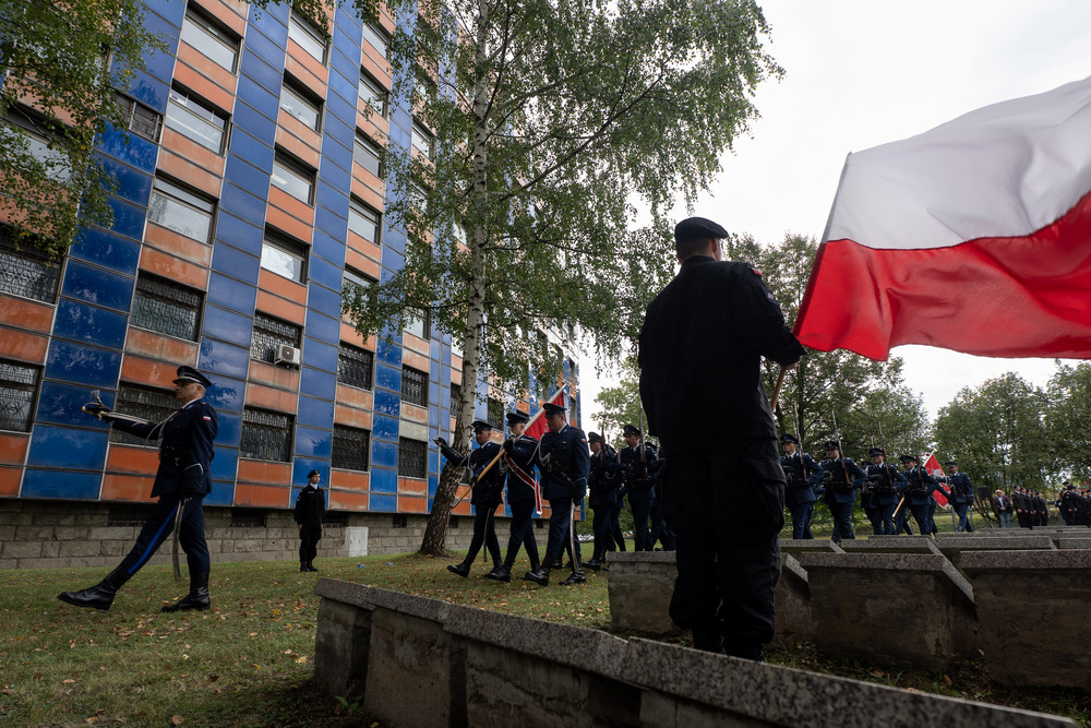 Uroczystość pamięci w Katowicach – 86. rocznica wybuchu II wojny światowej. Fot.: IPN Krzysztof Łojko