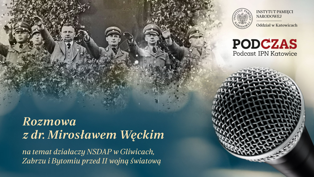 „PodCzas – Podcast IPN Katowice“ – Brunatna hołota. Działacze NSDAP w Gliwicach, Zabrzu i Bytomiu przed II wojną światową, 18 września 2025