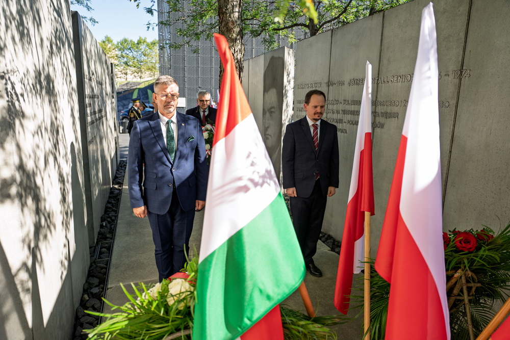 Wernisaż wystawy Krzysztofa Duckiego ROZMÓWKI POLSKO-WĘGIERSKIE. Fot.: IPN Krzysztof Łojko