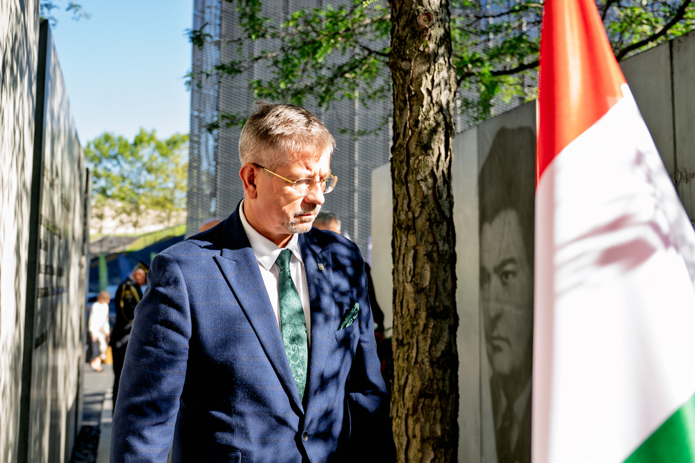 Wernisaż wystawy Krzysztofa Duckiego ROZMÓWKI POLSKO-WĘGIERSKIE. Fot.: IPN Krzysztof Łojko