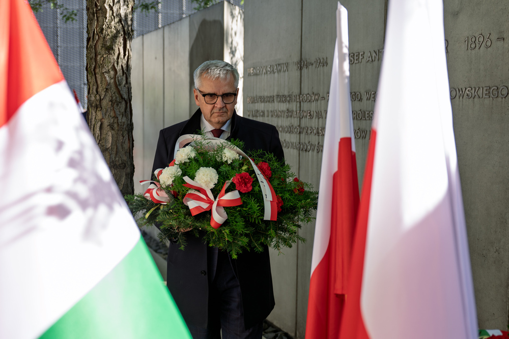 Wernisaż wystawy Krzysztofa Duckiego ROZMÓWKI POLSKO-WĘGIERSKIE. Fot.: IPN Krzysztof Łojko