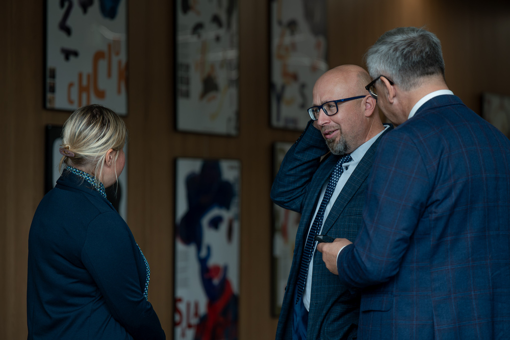 Wernisaż wystawy Krzysztofa Duckiego ROZMÓWKI POLSKO-WĘGIERSKIE. Fot.: IPN Krzysztof Łojko