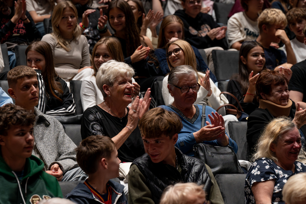 Wernisaż wystawy Krzysztofa Duckiego ROZMÓWKI POLSKO-WĘGIERSKIE. Fot.: IPN Krzysztof Łojko