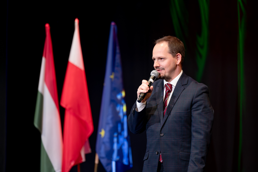 Wernisaż wystawy Krzysztofa Duckiego ROZMÓWKI POLSKO-WĘGIERSKIE. Fot.: IPN Krzysztof Łojko