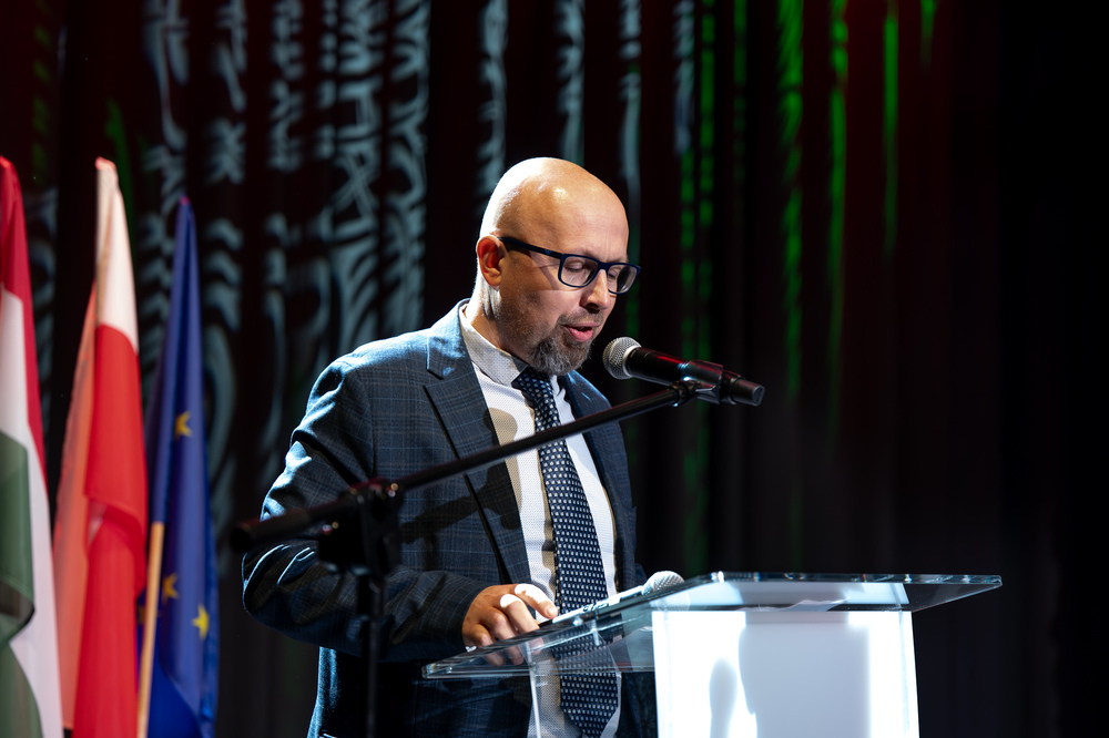 Wernisaż wystawy Krzysztofa Duckiego ROZMÓWKI POLSKO-WĘGIERSKIE. Fot.: IPN Krzysztof Łojko