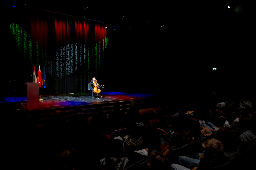 Wernisaż wystawy Krzysztofa Duckiego ROZMÓWKI POLSKO-WĘGIERSKIE. Fot.: IPN Krzysztof Łojko